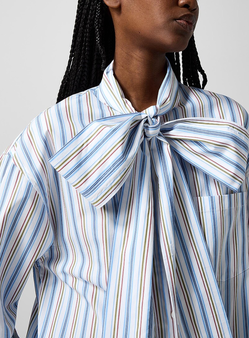 Tie-neck shirtdress product image 2