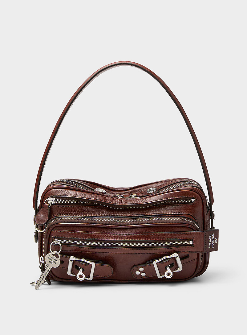 Camero Leather-Strap Handbag