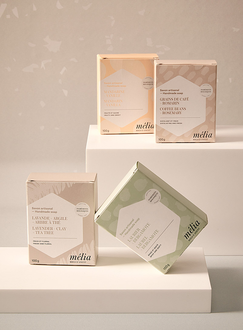 M&eacute;lia: Le quatuor de savons en barre Assorti
