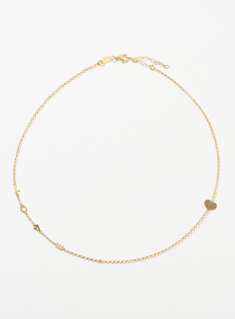 Simons Assorted Love and heart chain for women