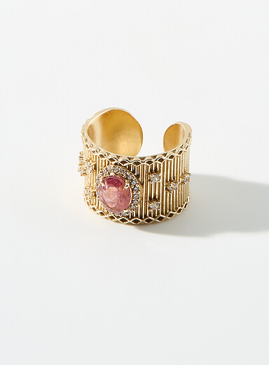 La large bague ouverte Camala