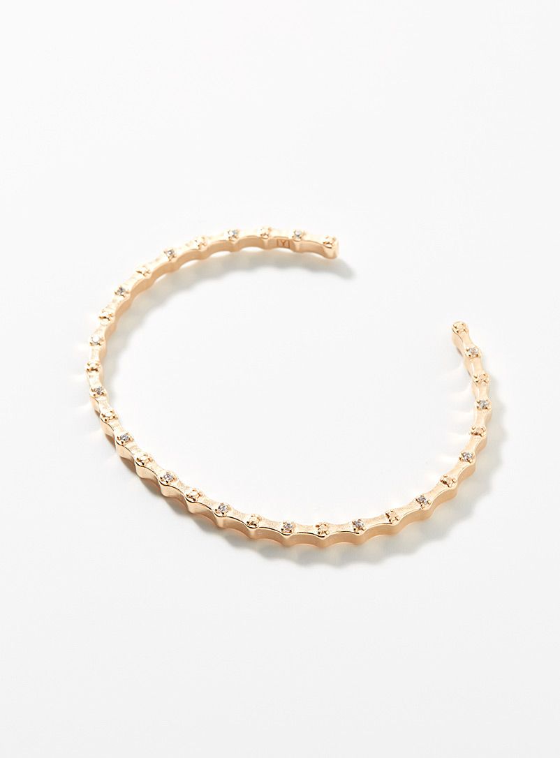 BRACELET EN OR 10K AVEC ZIRCONS | Bijouteries BRACELET EN OR 10K AVEC ZIRCONS | Bijouteries