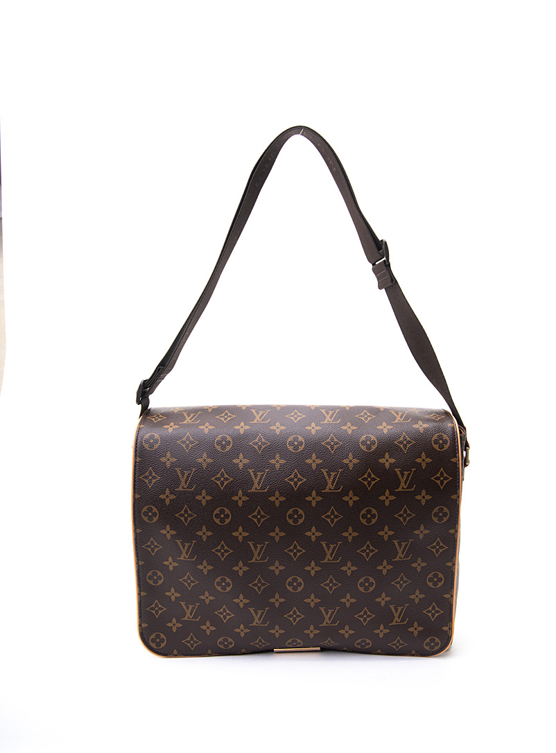 Edito Vintage Brown Abbesses messenger bag Louis Vuitton for women