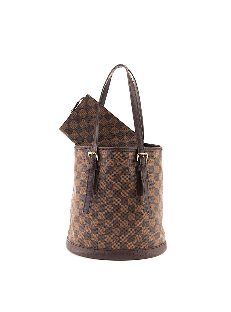 Edito Vintage Brown Marais handbag with pouch Louis Vuitton for women