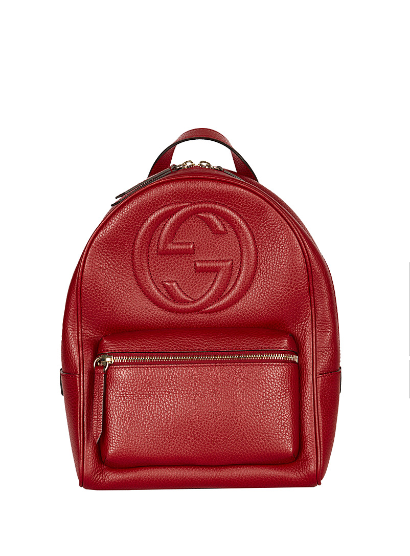 Edito Vintage Red Soho backpack Gucci for women