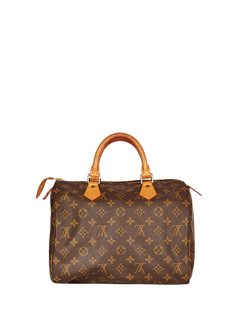 Edito Seconde main Brown Speedy 30 handbag Louis Vuitton for women