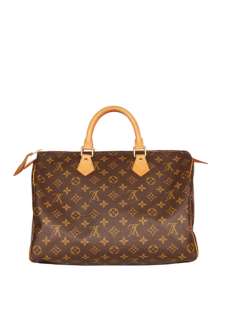 Edito Vintage Brown Speedy 35 handbag Louis Vuitton for women