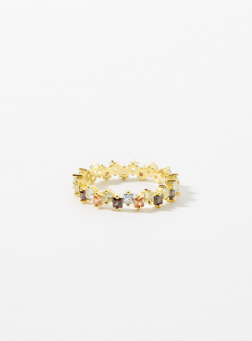 Simons Assorted Fall stone ring for women