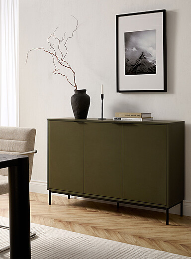Coloured Connor modern sideboard 52.5"