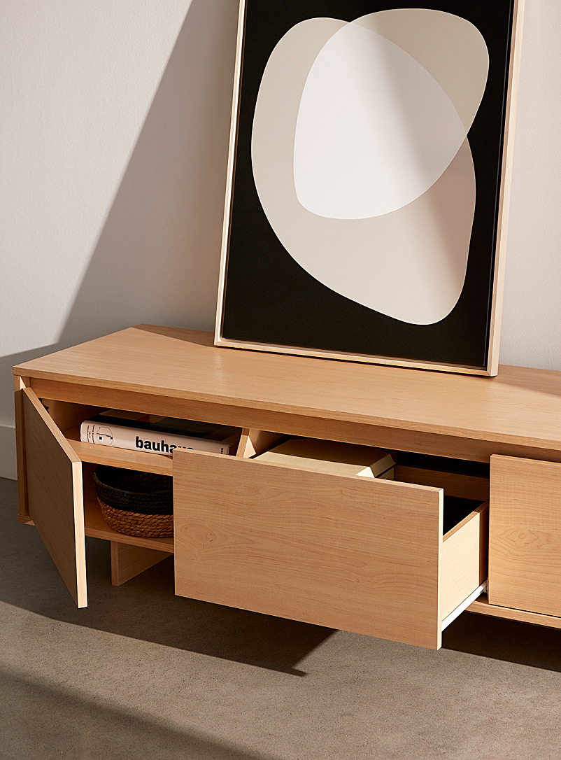 Maple wood TV unit 60" product image 2
