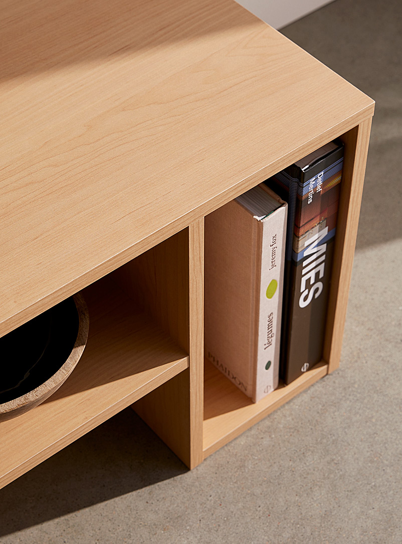 Scandinavian angle TV unit 72" product image 3