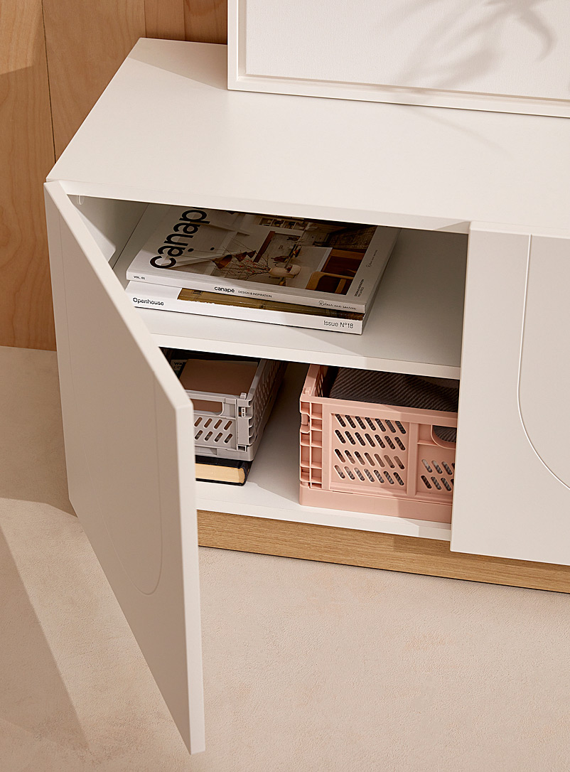 Engraved arches TV unit 70'' product image 2