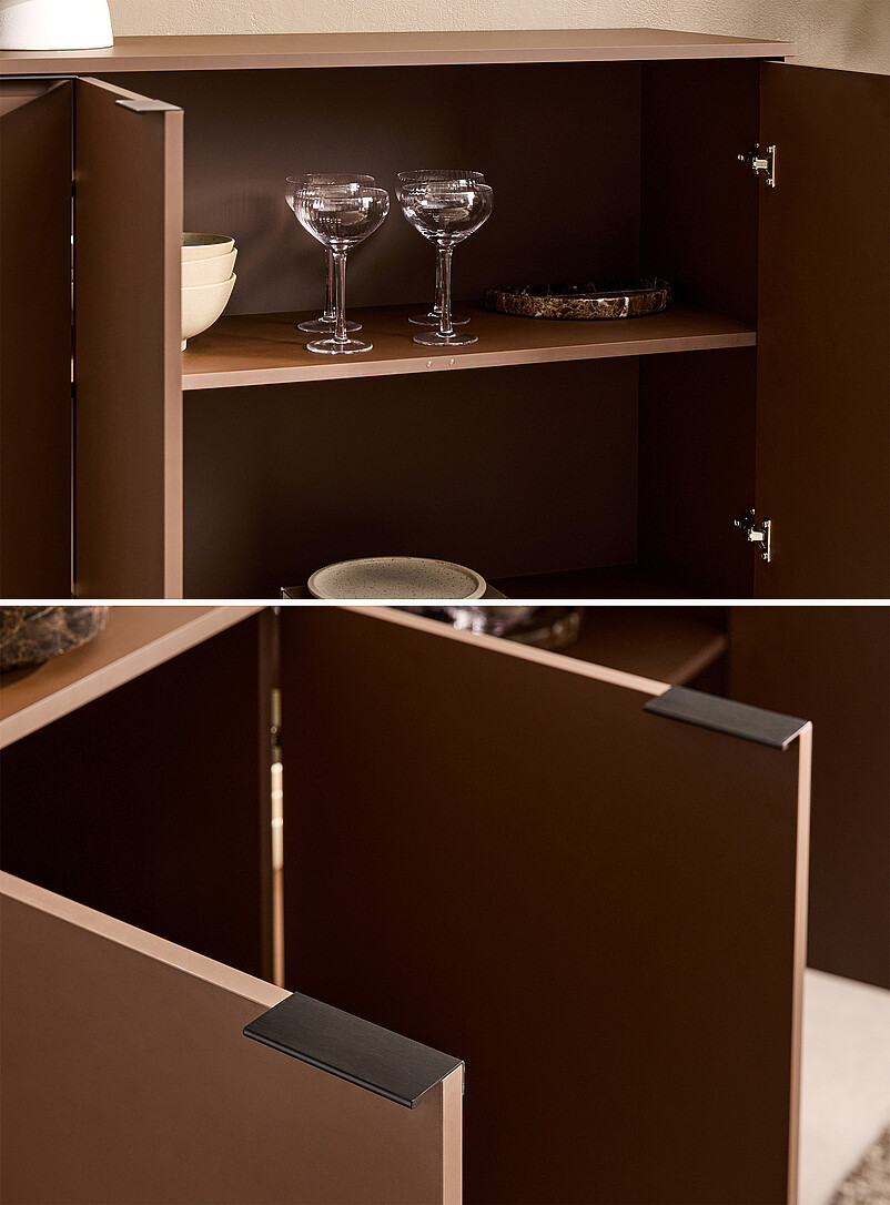 Coloured Connor modern sideboard 52.5" product image 2
