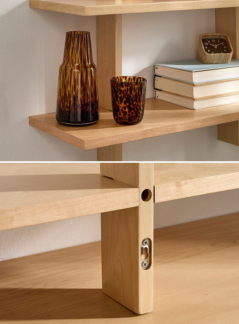 Light wool triple wall shelf product image 3