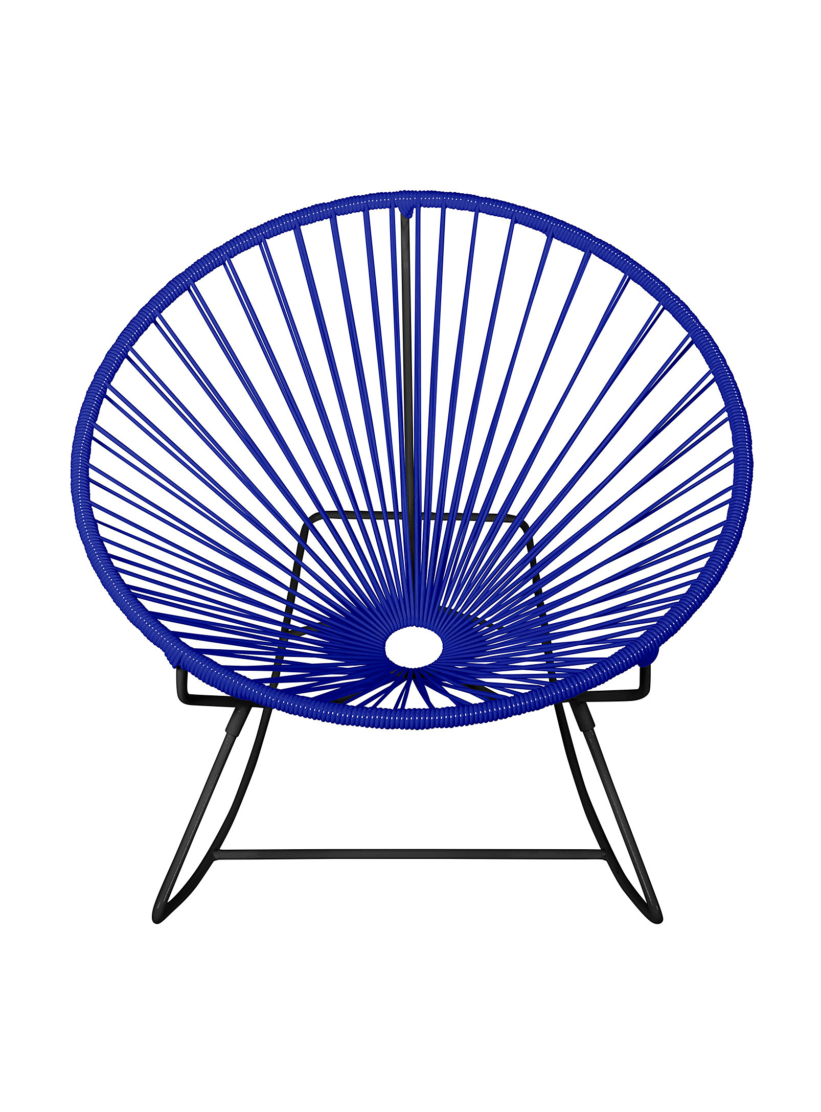 Simons Maison Innit Outdoor Rocking Chair In Blue