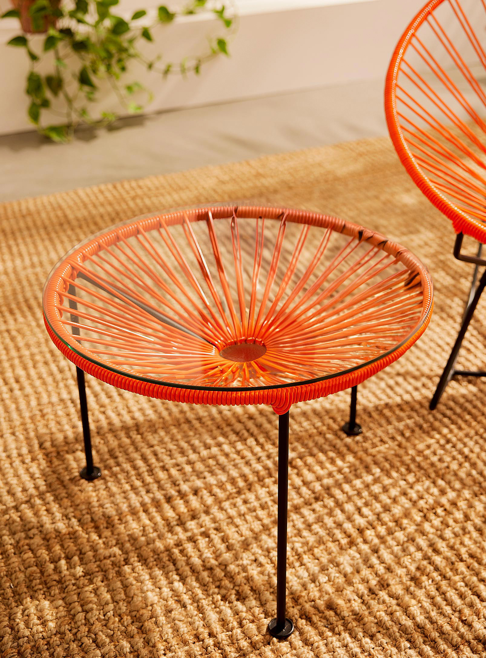 Simons Maison Zicatela Outdoor Table In Orange