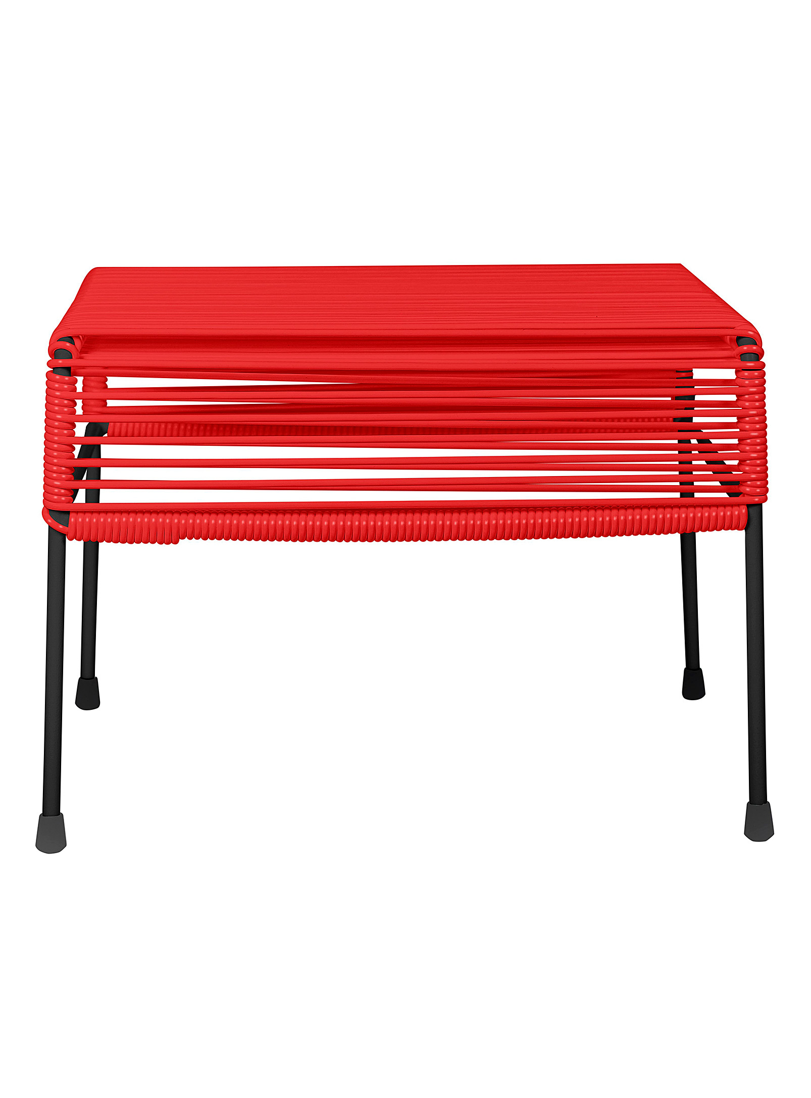 Simons Maison Atom Small Outdoor Table In Red