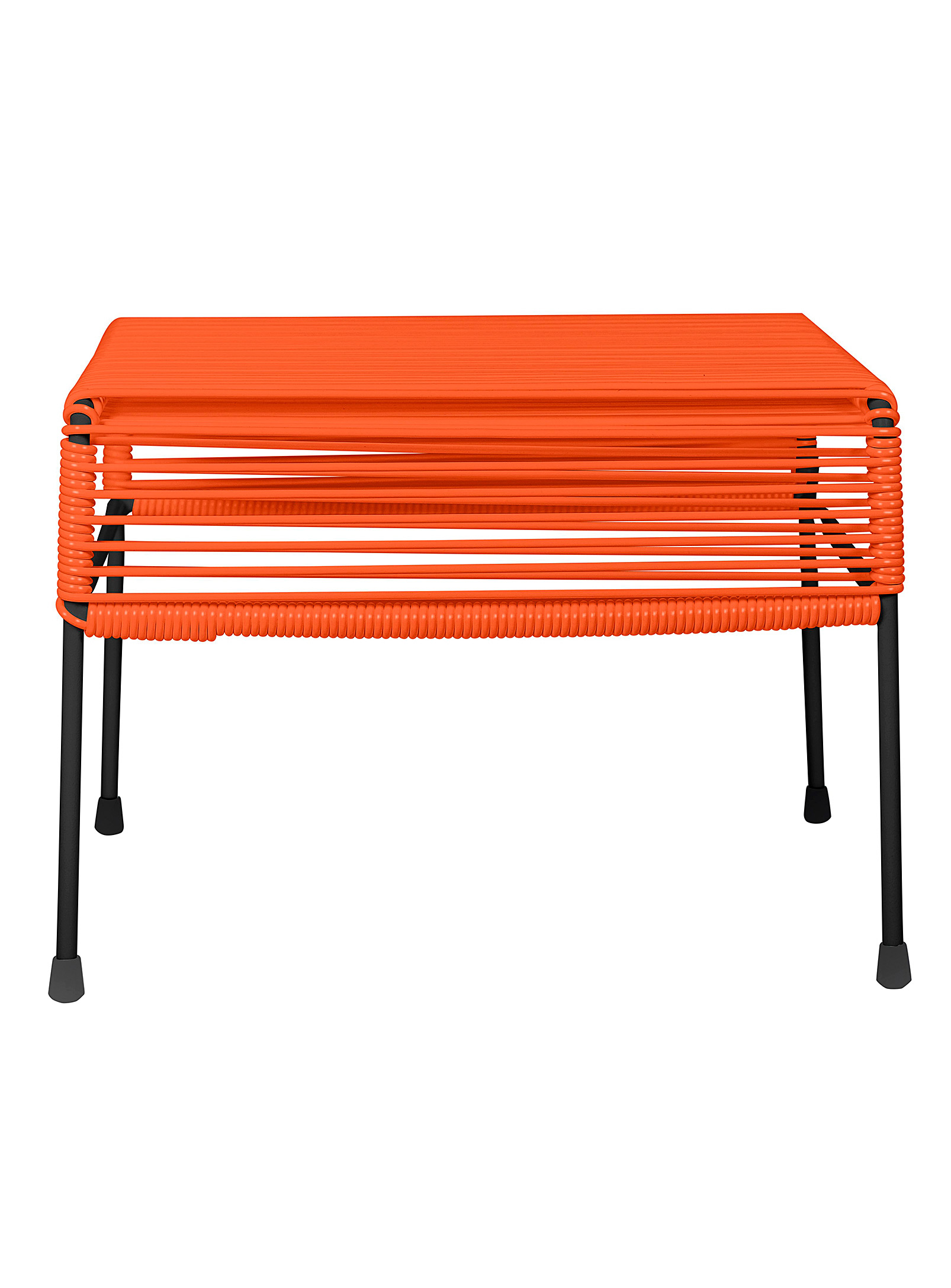 Simons Maison Atom Small Outdoor Table In Orange