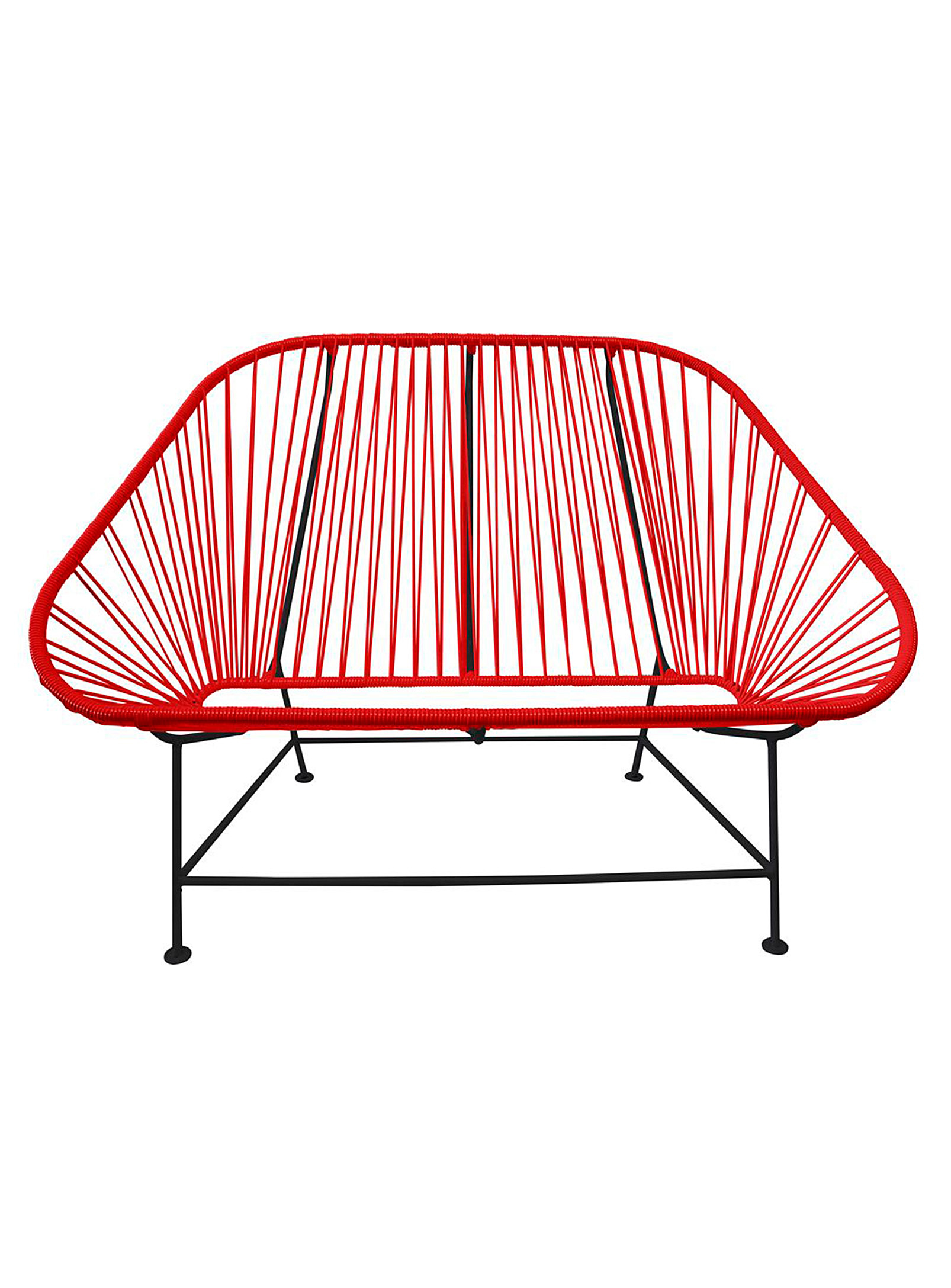 Simons Maison Inlove Outdoor Bench In Red