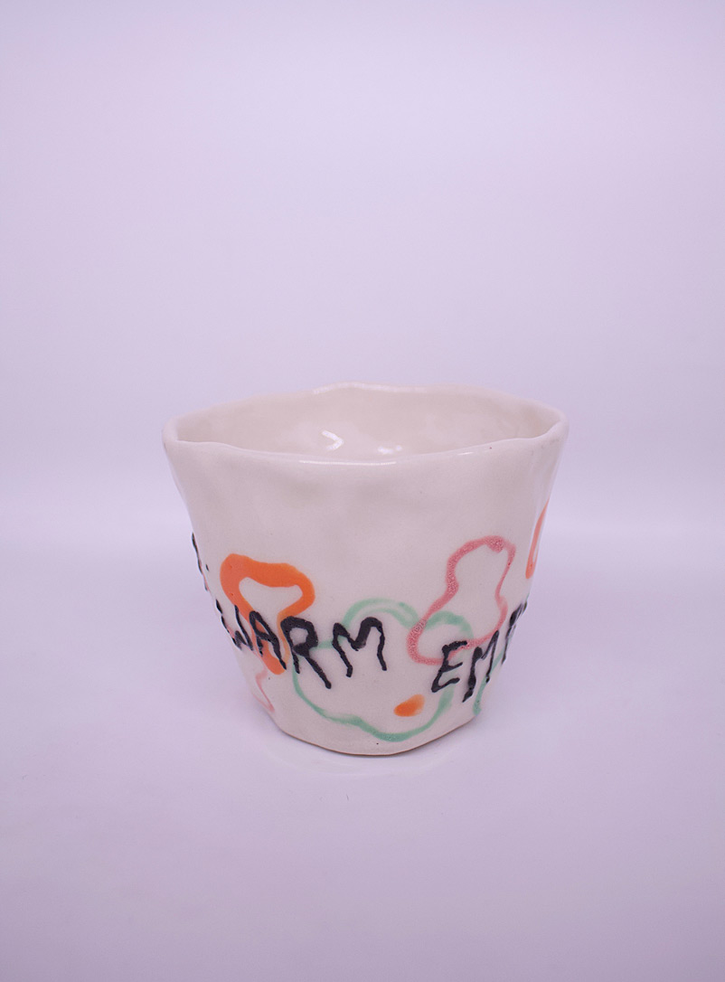 Taylor Moon Ceramics Pink Love rustic mug Fabrique 1840 exclusive single original
