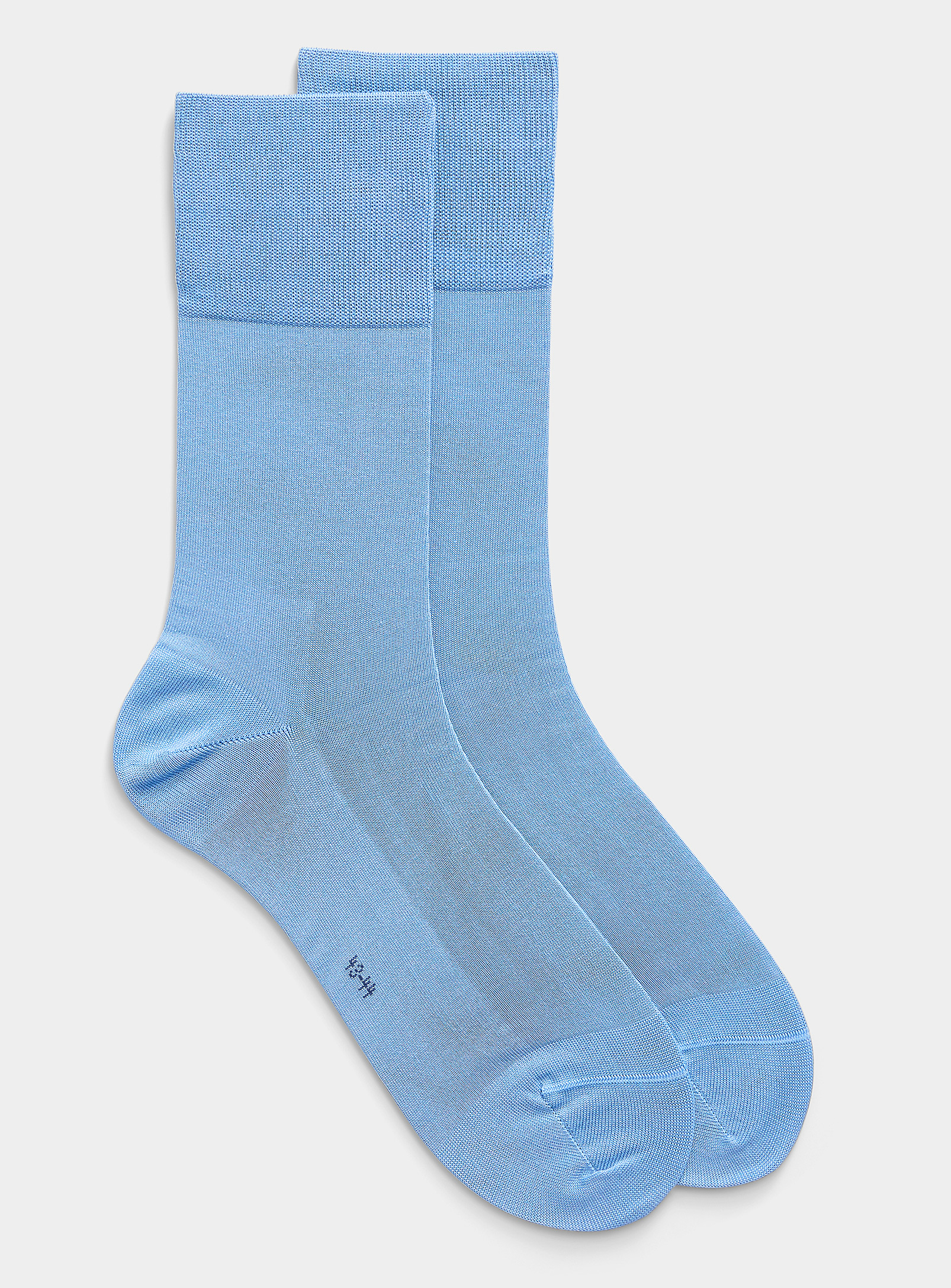 Falke Tiago Lisle Socks In Slate Blue