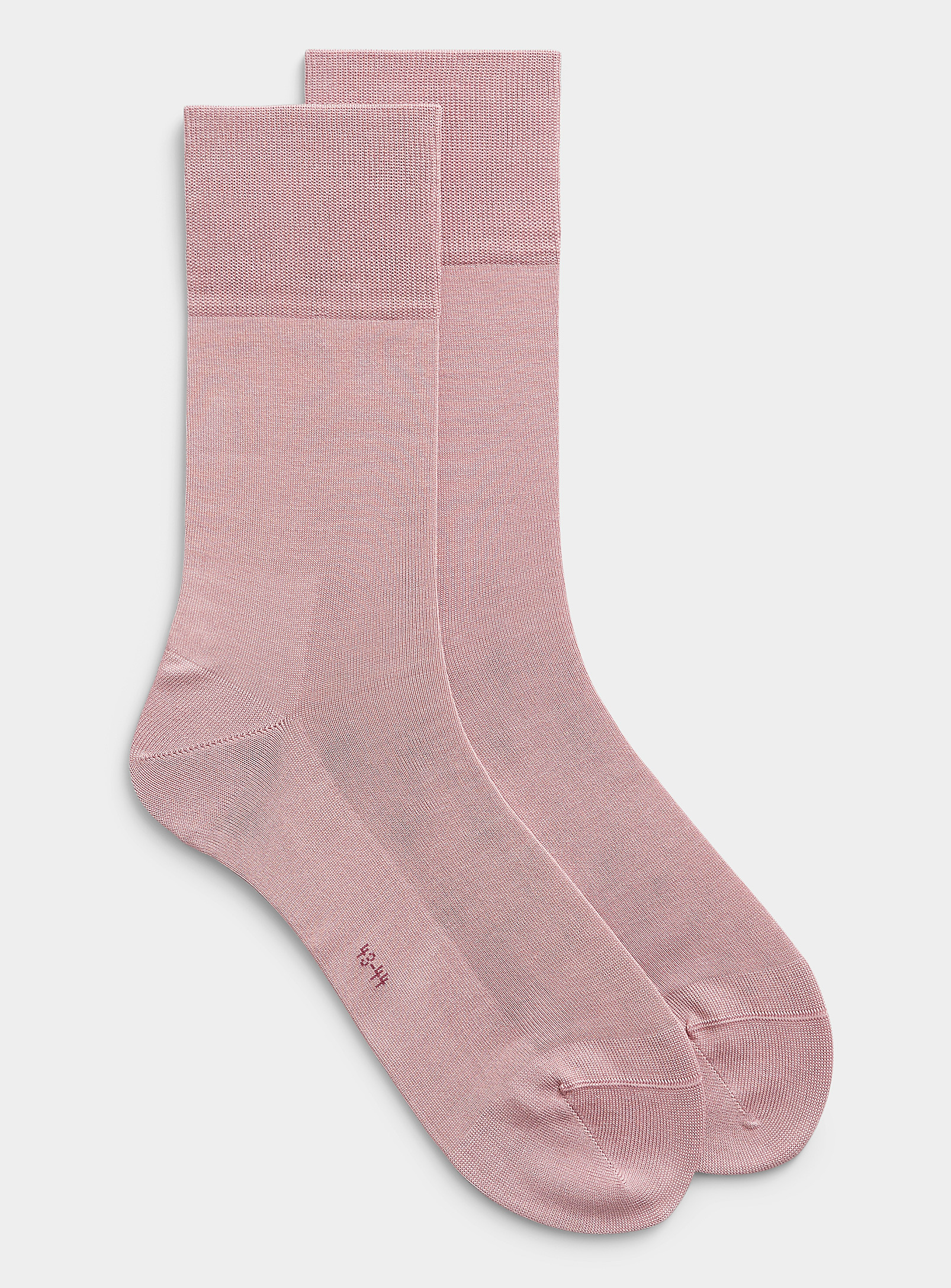 Falke Tiago Lisle Socks In Dusky Pink