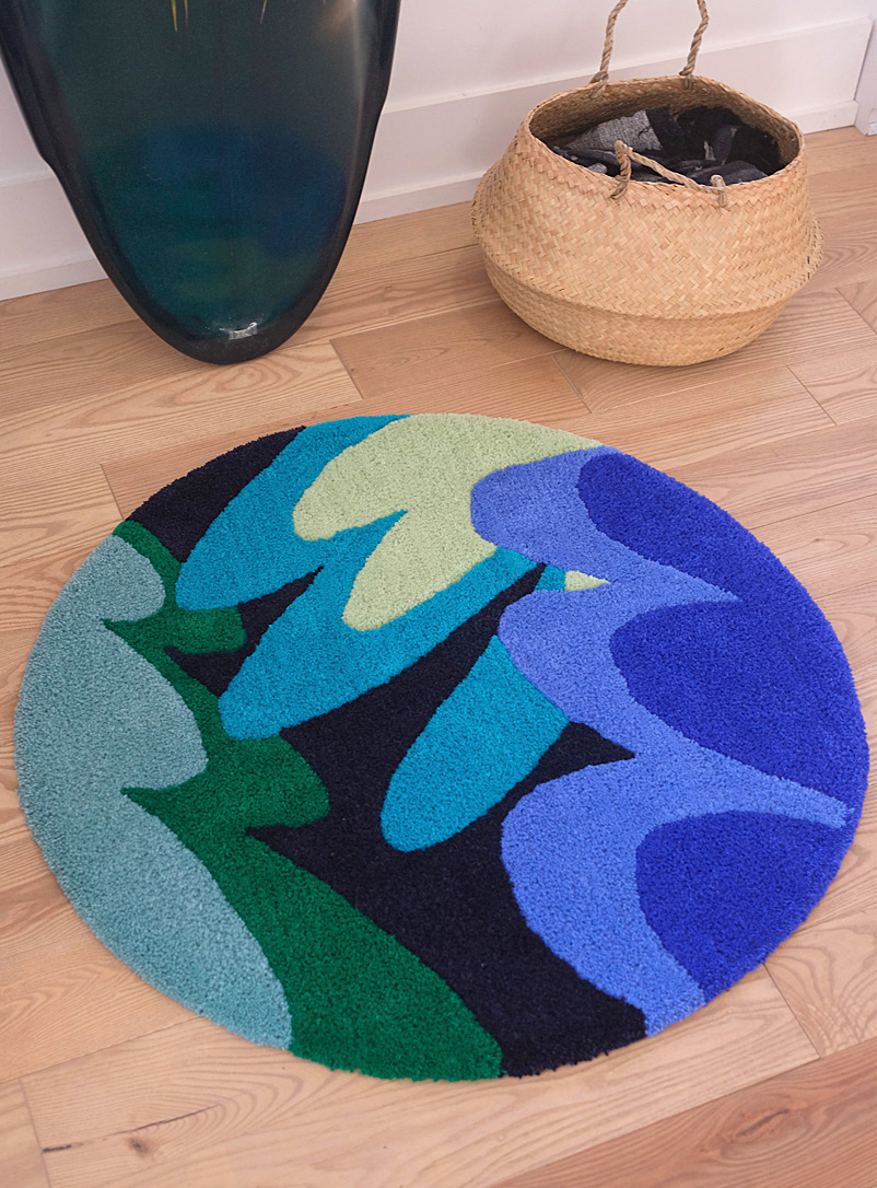 Atelier Léticia Blue Phaon rug Single original