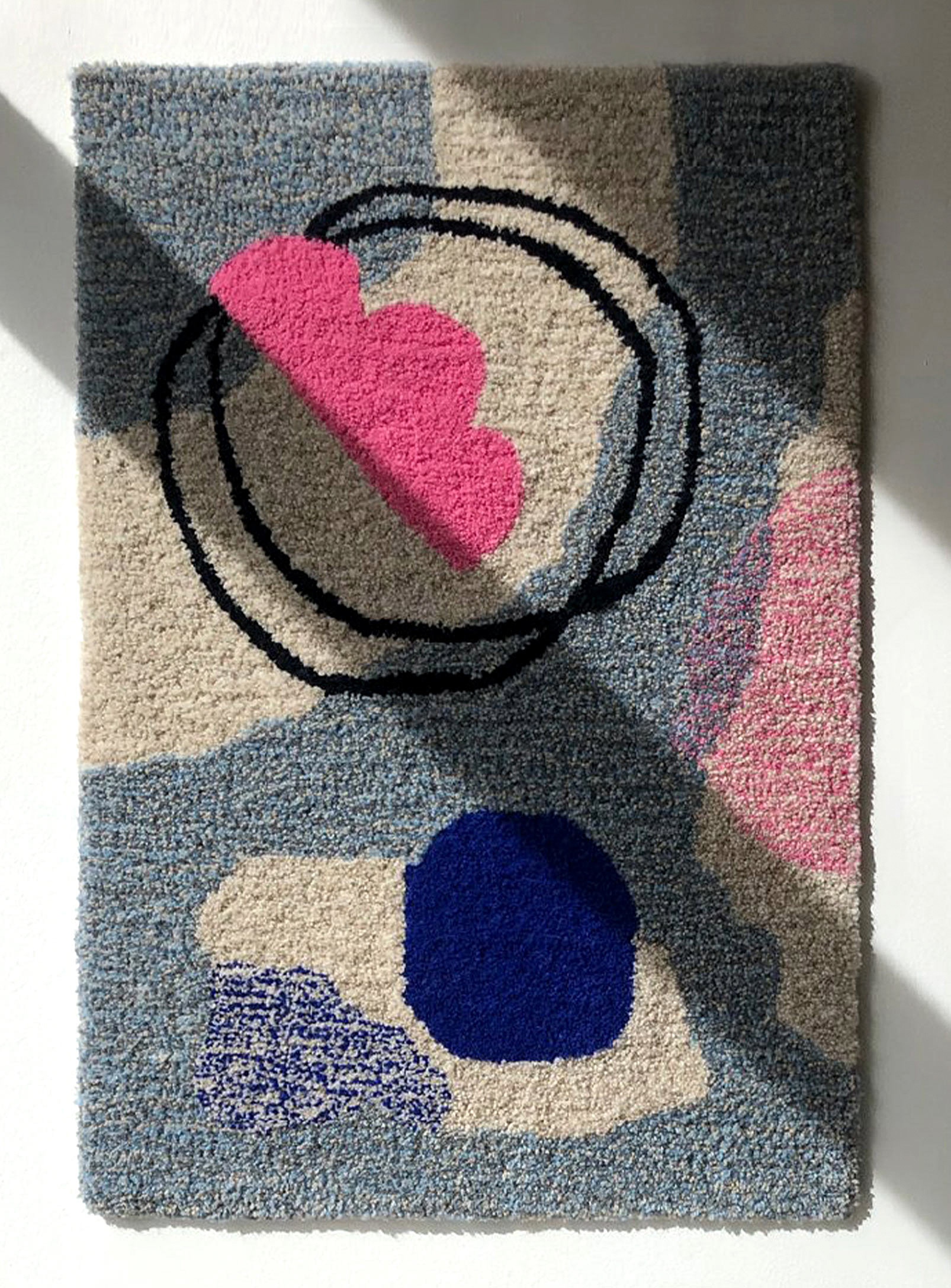 Atelier Léticia - Le tapis Azur Exemplaire unique