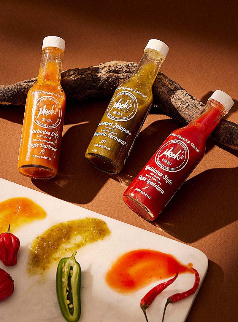 Mark's Hot Sauce: Le trio de sauces piquantes Vert