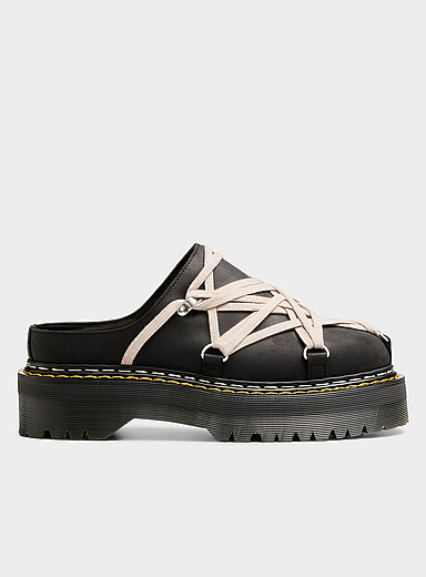 Rick Owens: La mule Quad Megalace<sup><small>MD</small></sup> Homme Noir pour homme