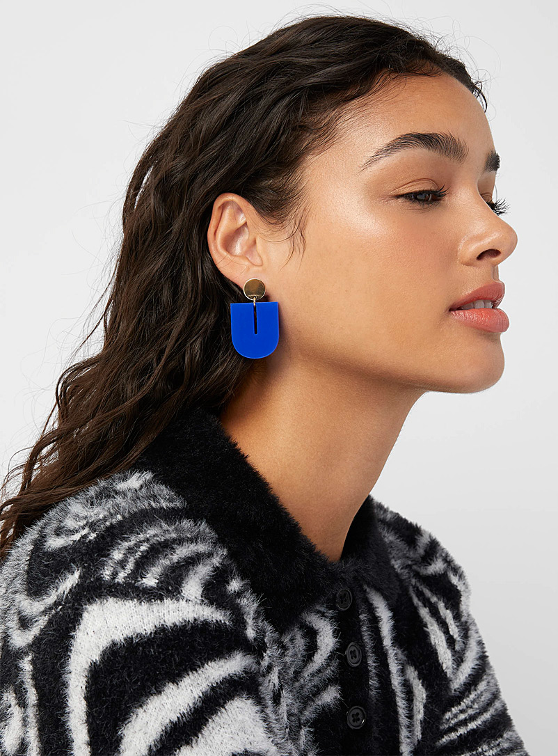 SAMA RAKK Blue  Ula earrings