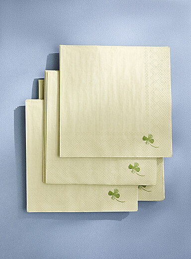 Discreet pattern paper napkins 16.5 x 16.5 cm. Pack of 20. | Simons ...