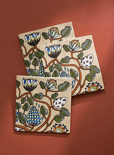 16 Serviettes Papier Union Jack - 16.5x16.5cm - Motif Britannique - Fêtes Thématiques