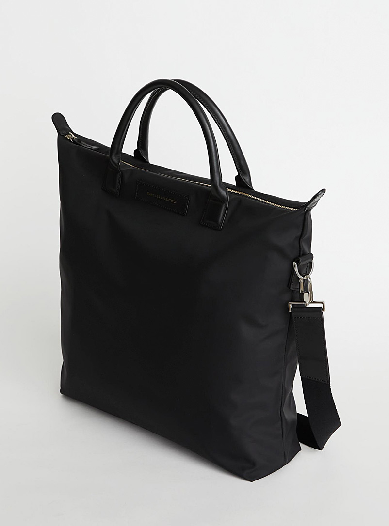 WANT Les Essentiels Black Black O'Hare nylon tote bag for error