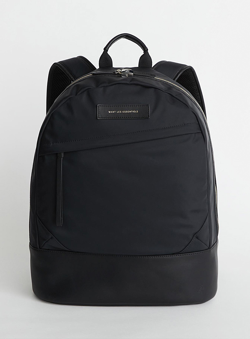 WANT Les Essentiels Black Kastrup nylon backpack for error
