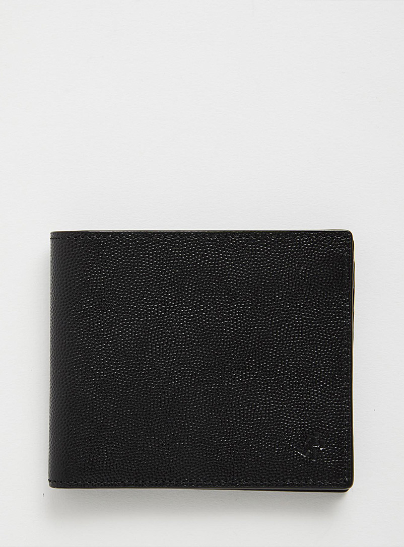 WANT Les Essentiels Black Benin bi-fold wallet for error