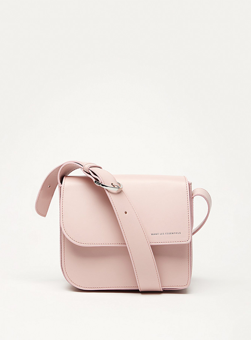 WANT Les Essentiels Pink Arch leather camera bag for error