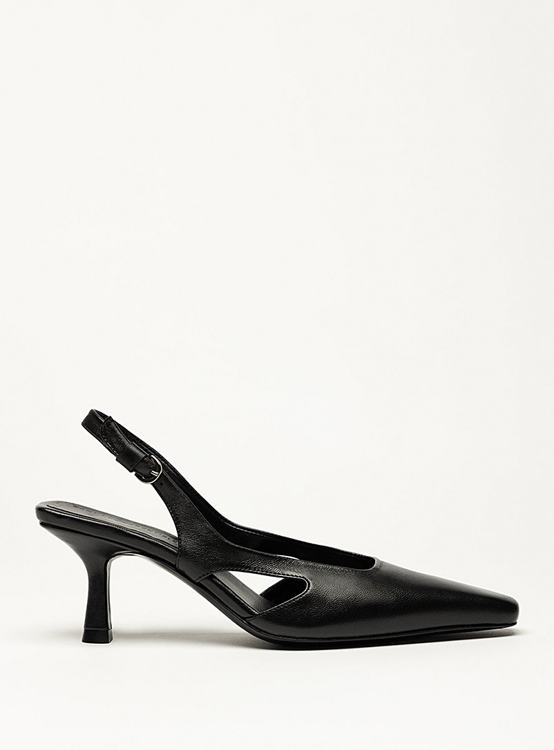 WANT Les Essentiels Black Holton pointed-toe strapped pumps Women for error