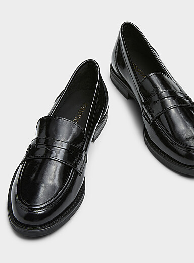 Patent leather penny loafers <b>Made in Spain</b> Women