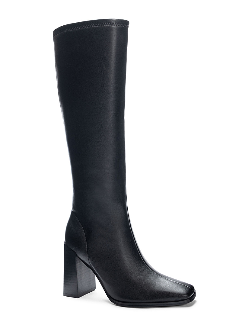 Chinese Laundry Black Mary stretch knee-high boots Women for error