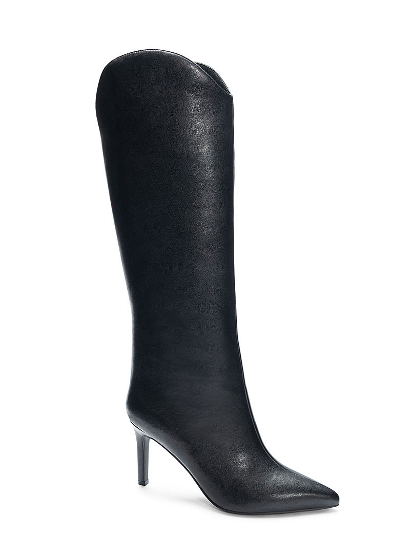 Chinese Laundry Black Fiora knee-high stiletto boots Women for error