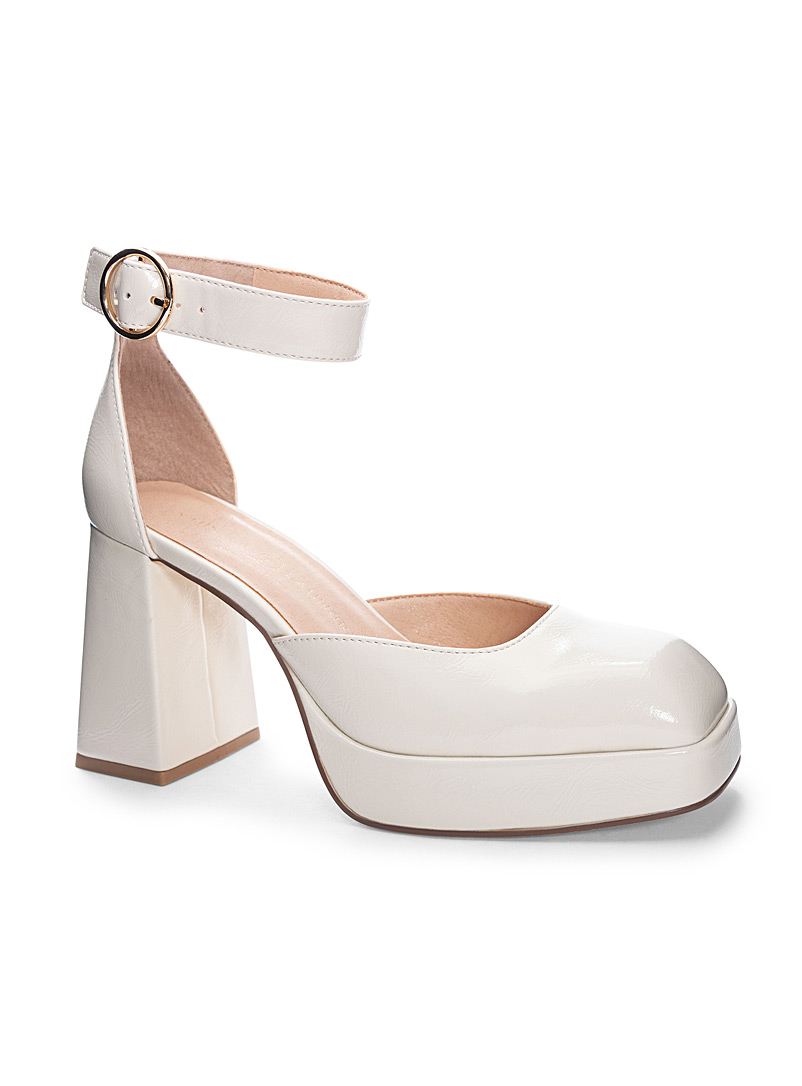 Escarpins à talon bloc pour femme - Confortables - Talons hauts - Chaussures à lanières - Tendance et élégantes - Chaussures de danse - Chaussures de danse - Chaussures de danse modernes - Tango Escarpins à talon bloc pour femme - Confortables - Talons hauts - Chaussures à lanières - Tendance et élégantes - Chaussures de danse - Chaussures de danse - Chaussures de danse modernes - Tango