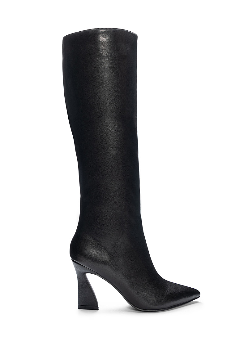 Chinese Laundry Black Frisco pointed-toe knee-high boots Women for error