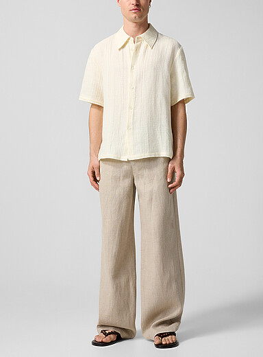 Arno loose pure linen pant
