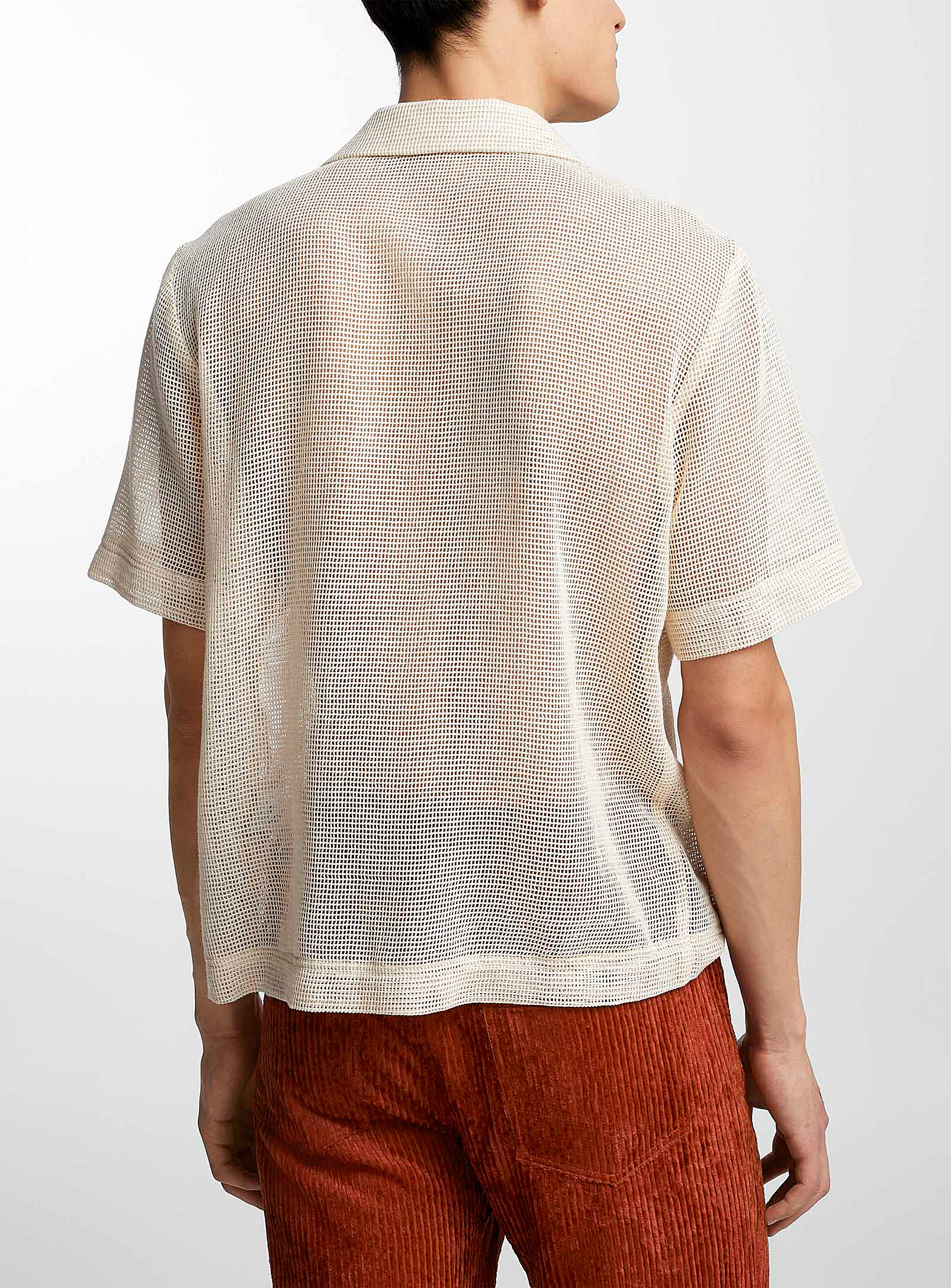 Séfr - La chemise Noam coton ajouré