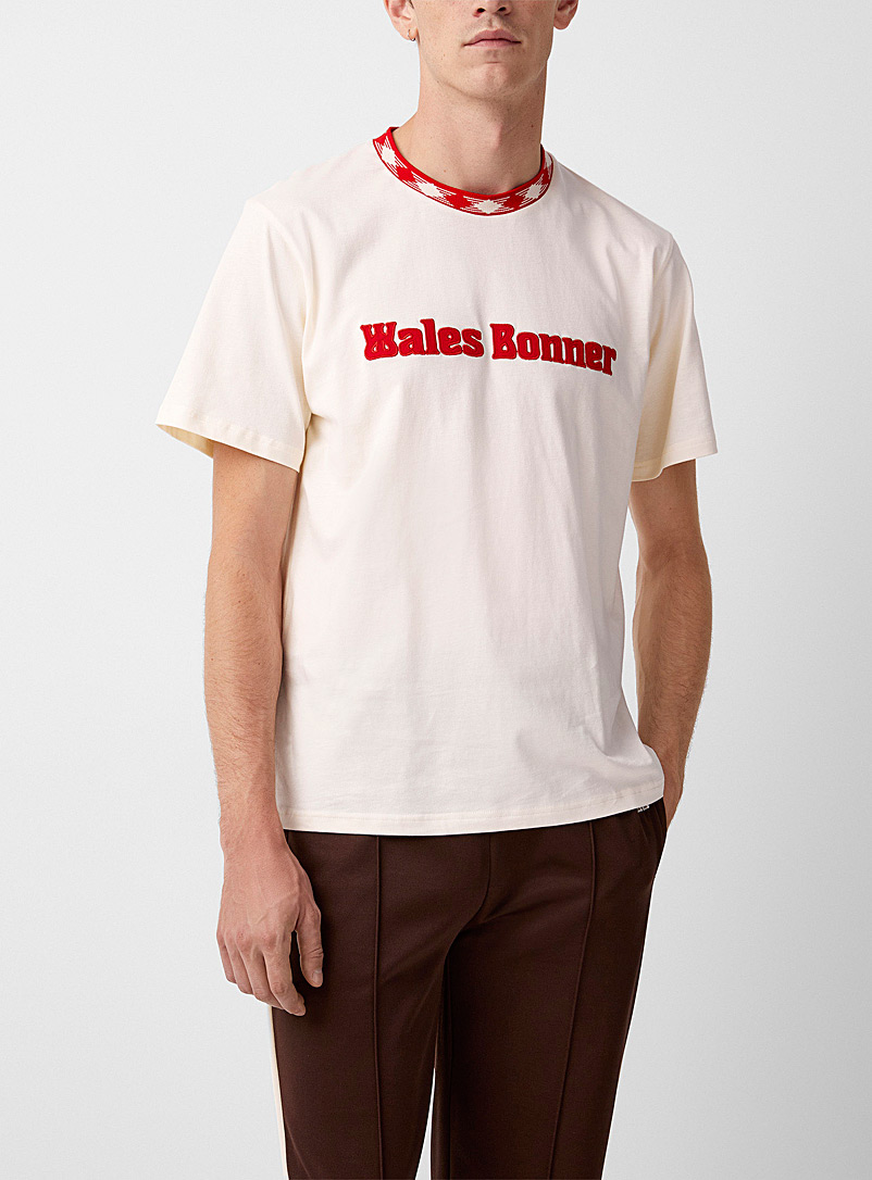Wales Bonner Ivory White Original T-shirt for men