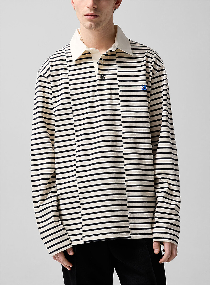 Simons Side Roughby Long Sleeves Polos for Men | Simons Canada