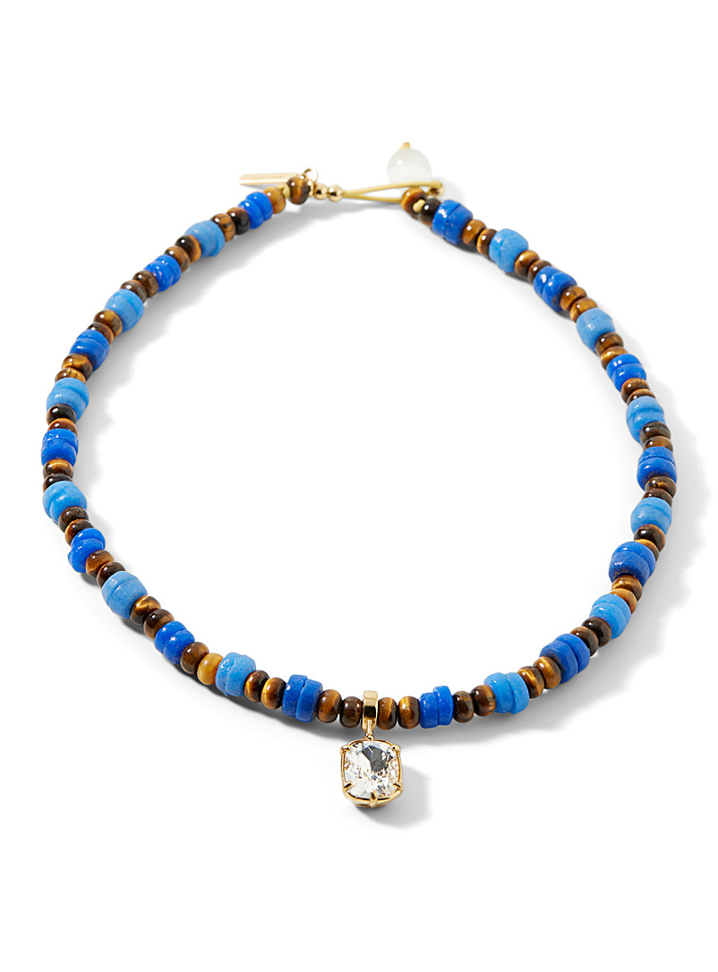 Wales Bonner Blue Dream necklace for women