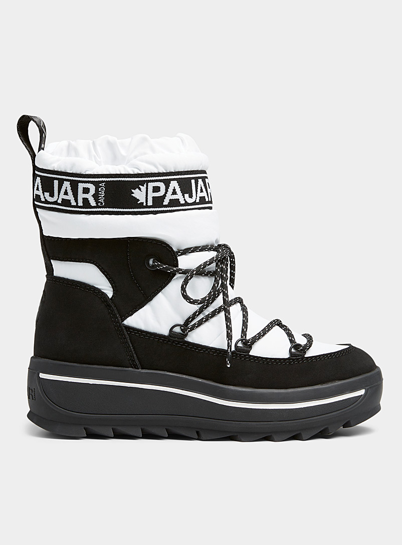 Pajar Canada Assorted white  Galaxy winter boots Women for error