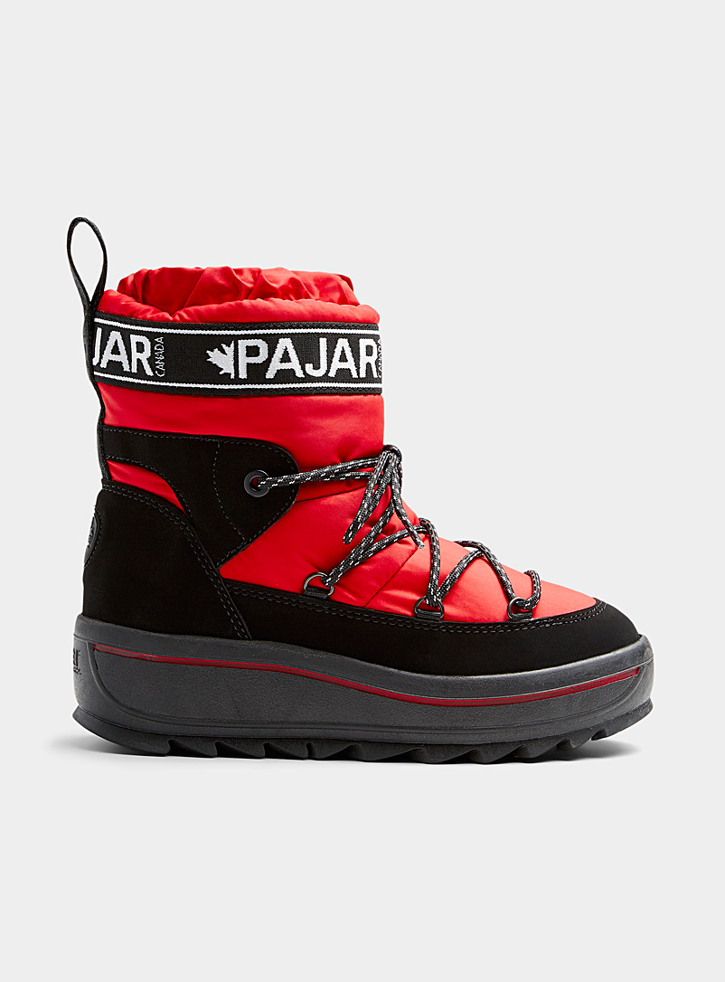 Pajar Canada Red Galaxy winter boots Women for error
